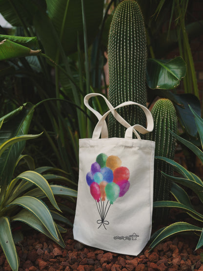 Everyday Tote Bag with ‘Balloons’ design