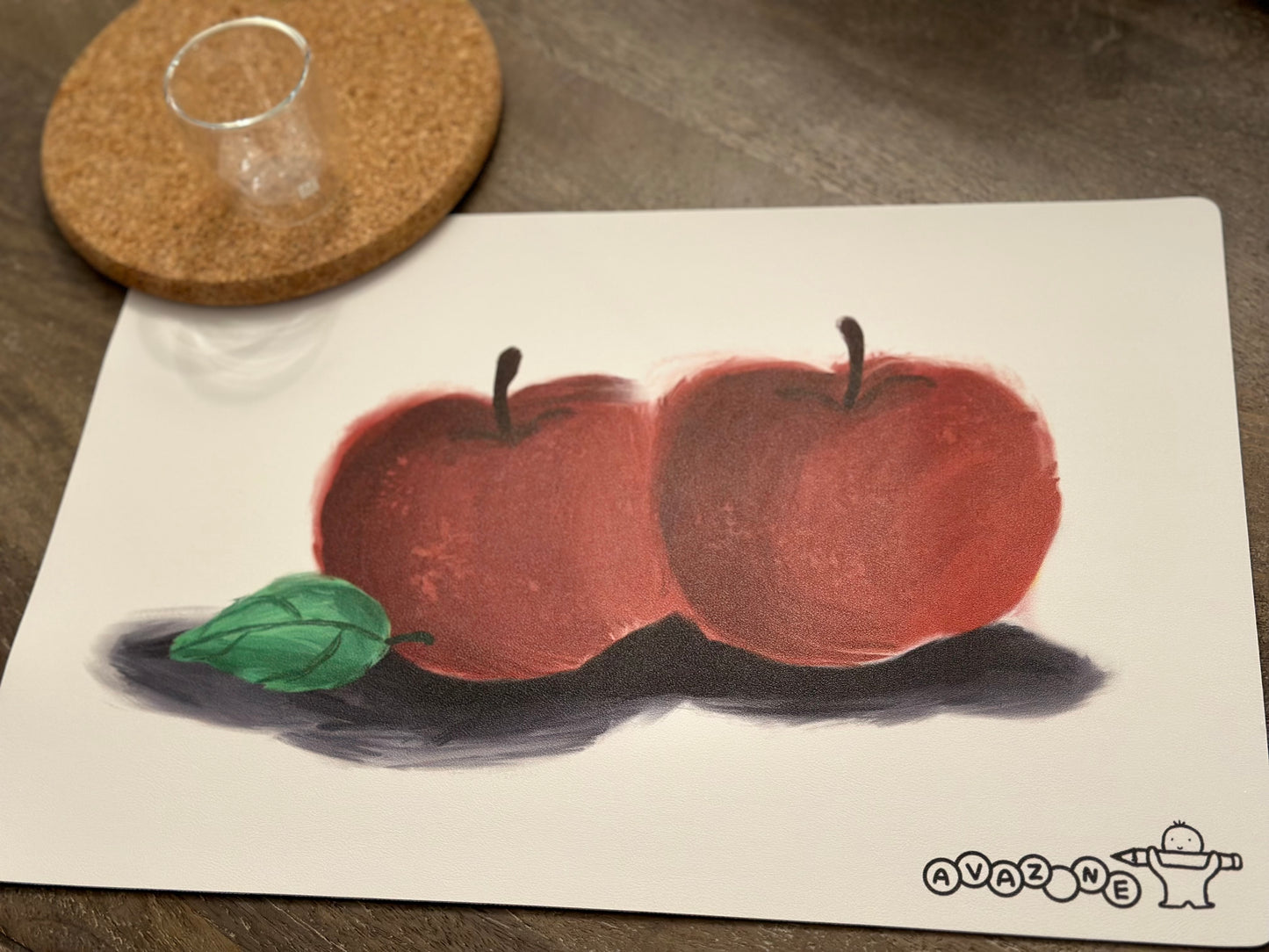 Placemat “Two Apples” designed by Ava