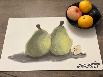 Placemat “Two pears” designed by Ava