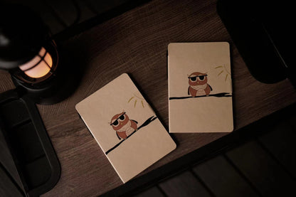 Notepad “Owl in Sunglasses” designed by Ava