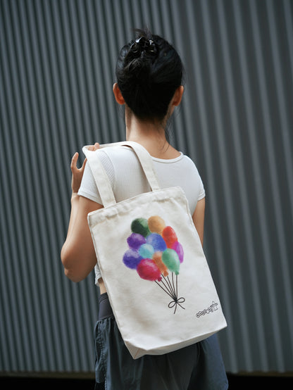 Everyday Tote Bag with ‘Balloons’ design